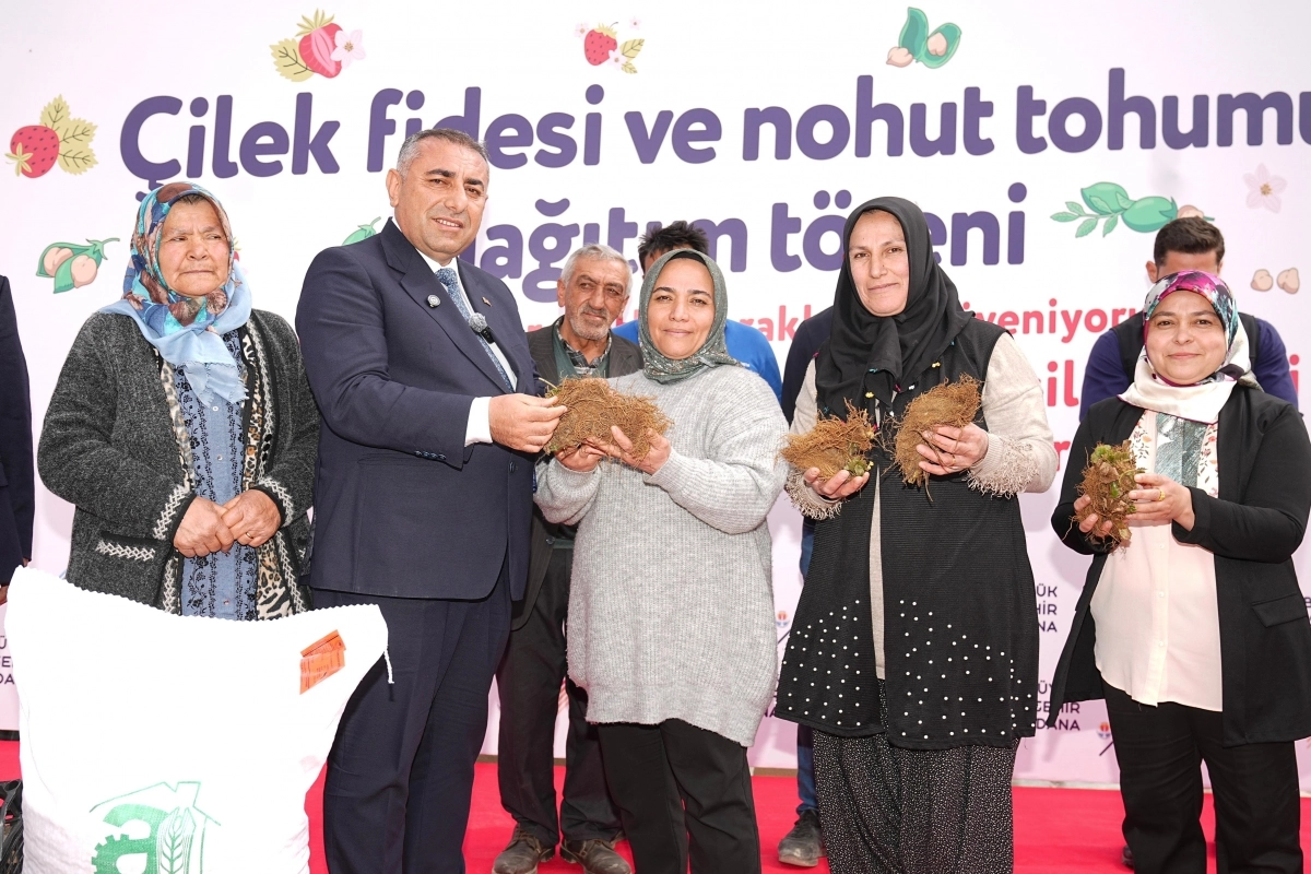 Adana’dan Çiftçiye Büyük Destek: 20 Ton Nohut!