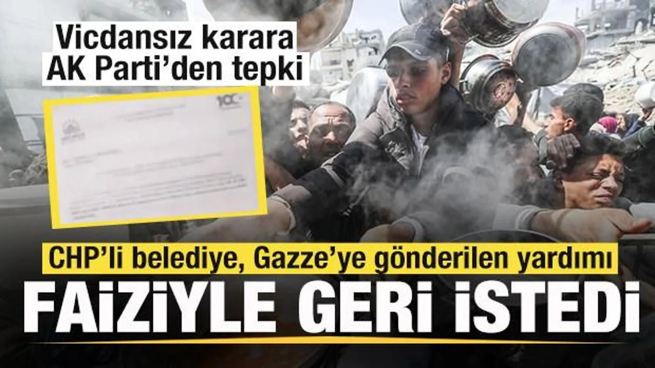 Adıyaman Belediyesi’nden Gazze’ye İade Talebi!