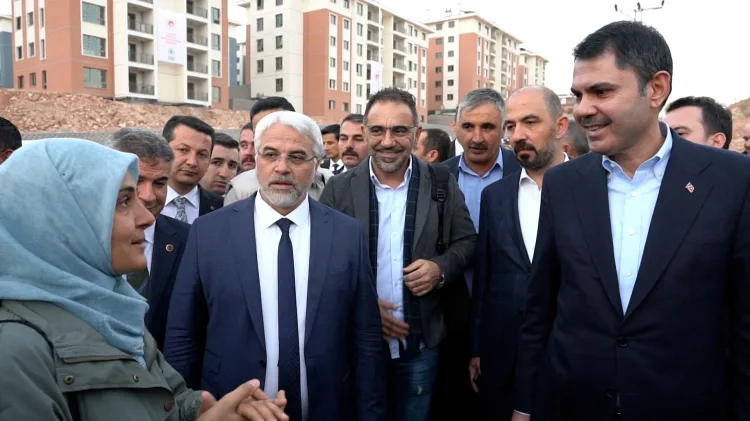 Bakan Murat Kurum'un Adıyaman ziyareti