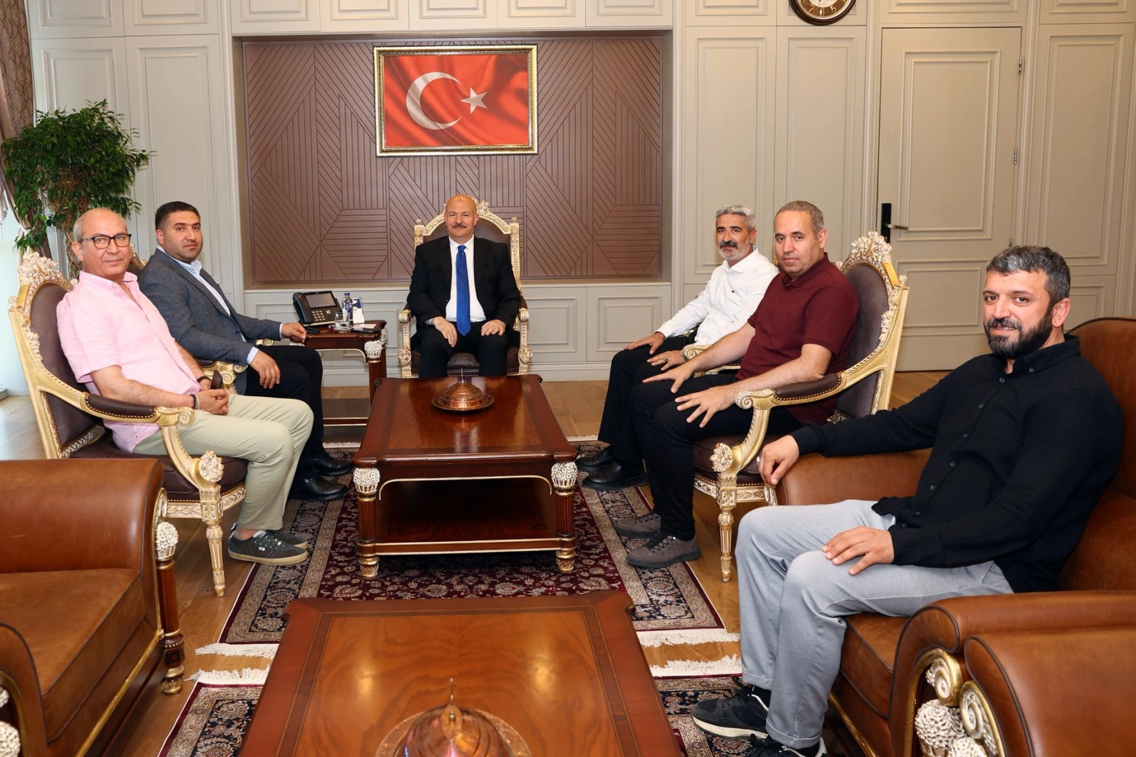 Adıyaman’da Vali Küçük ile Önemli Görüşme