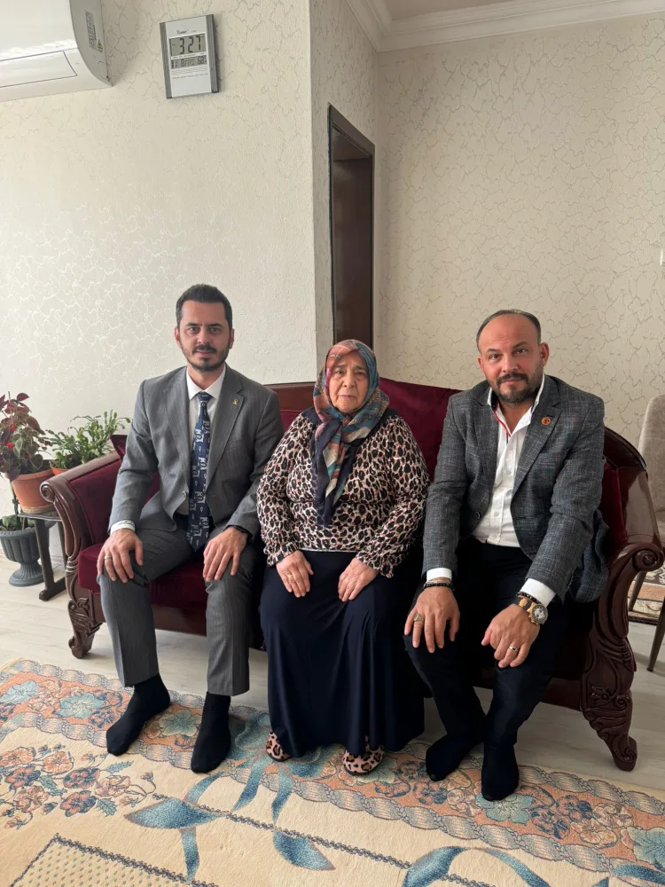 Şehit aileleri ziyareti
