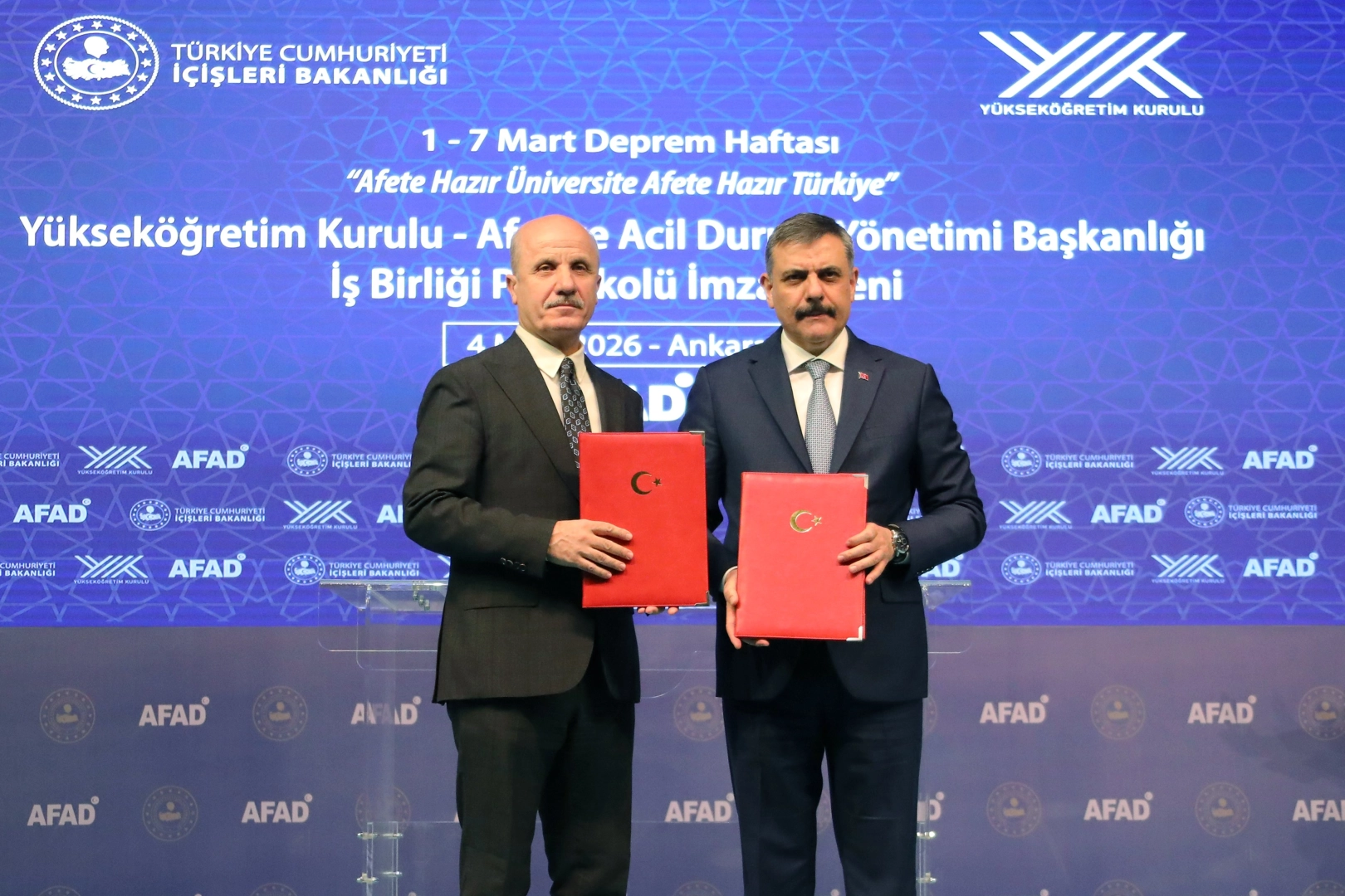 Afete Hazır Üniversite Protokolü İmzalandı!