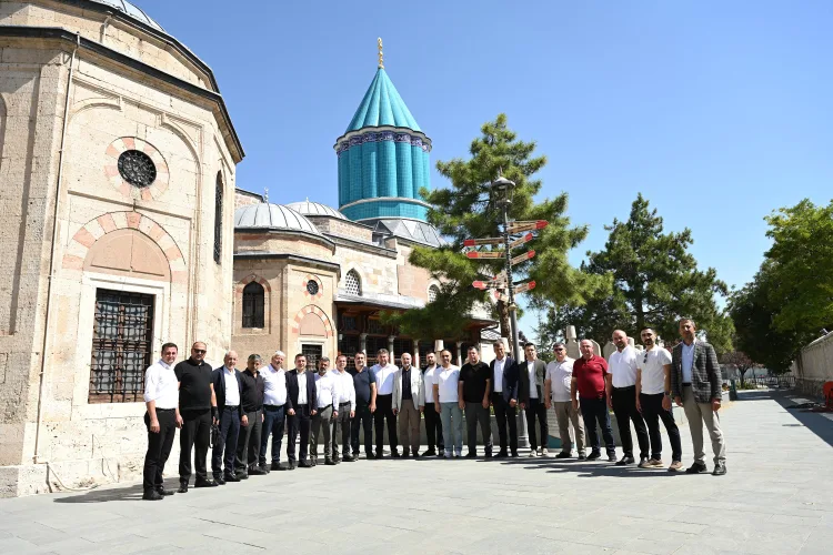Afyonkarahisar’dan Konya’ya Belediyecilik Ziyareti