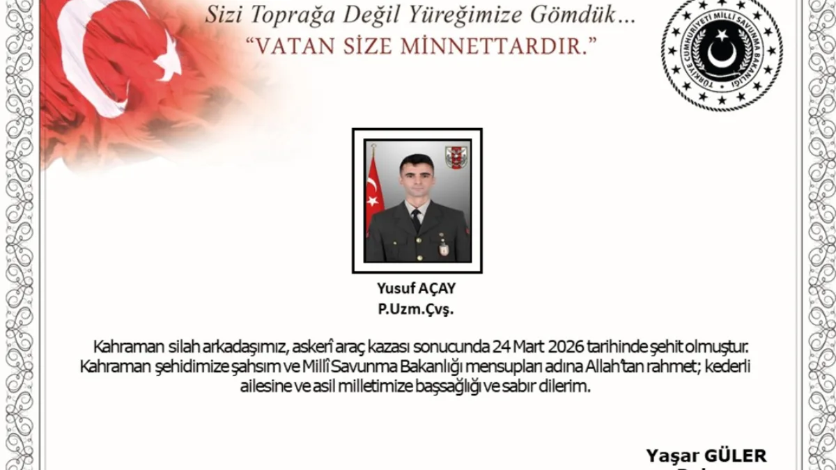 Ağrı’da Askeri Araç Kazası: Şehit Acısı!