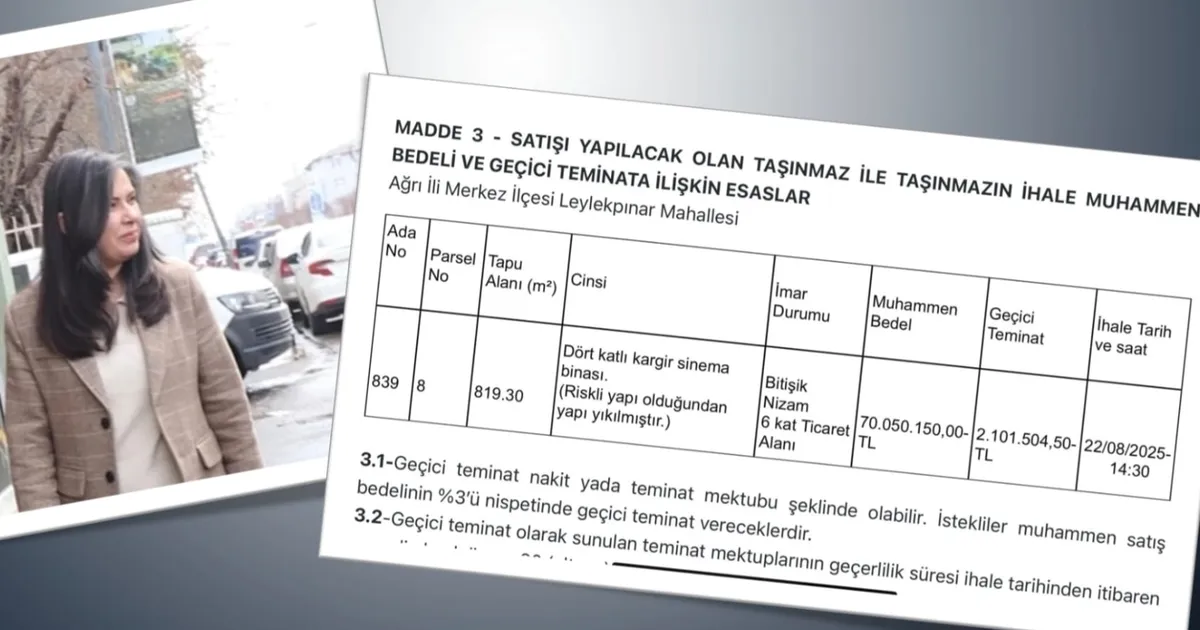 Ağrı’da Kültürel Miras Satışına Tepki Var!