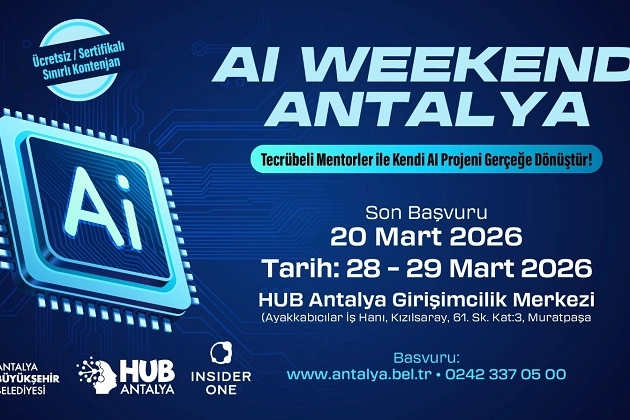 AI Weekend Antalya: Geleceği Şekillendirin!