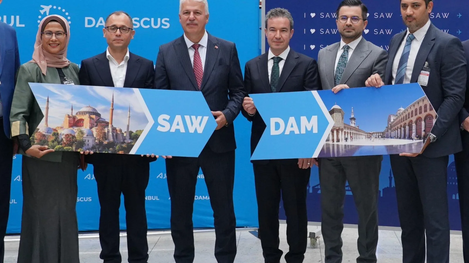 AJet, İstanbul’dan Şam’a Uçuşlara Başladı