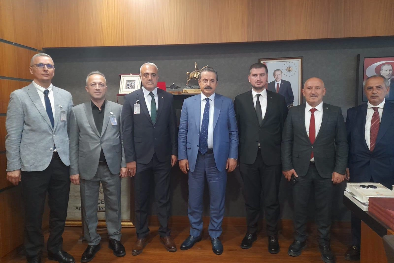 AK Parti Heyetinden Milletvekili Çelik’e Ziyaret