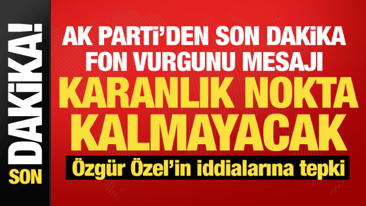 AK Parti MYK Toplantısında Önemli Gelişmeler