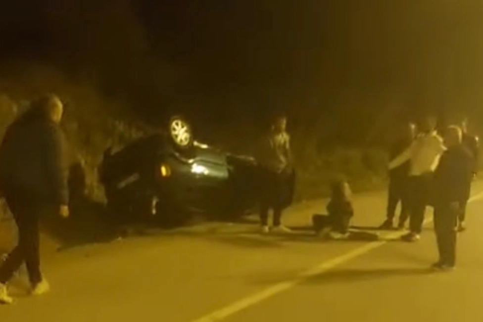 Akçakoca’da Araç Takla Attı, Bir Yaralı!