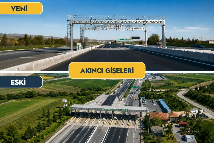 Akıncı Gişeleri’nde Serbest Geçiş Dönüşümü Başladı