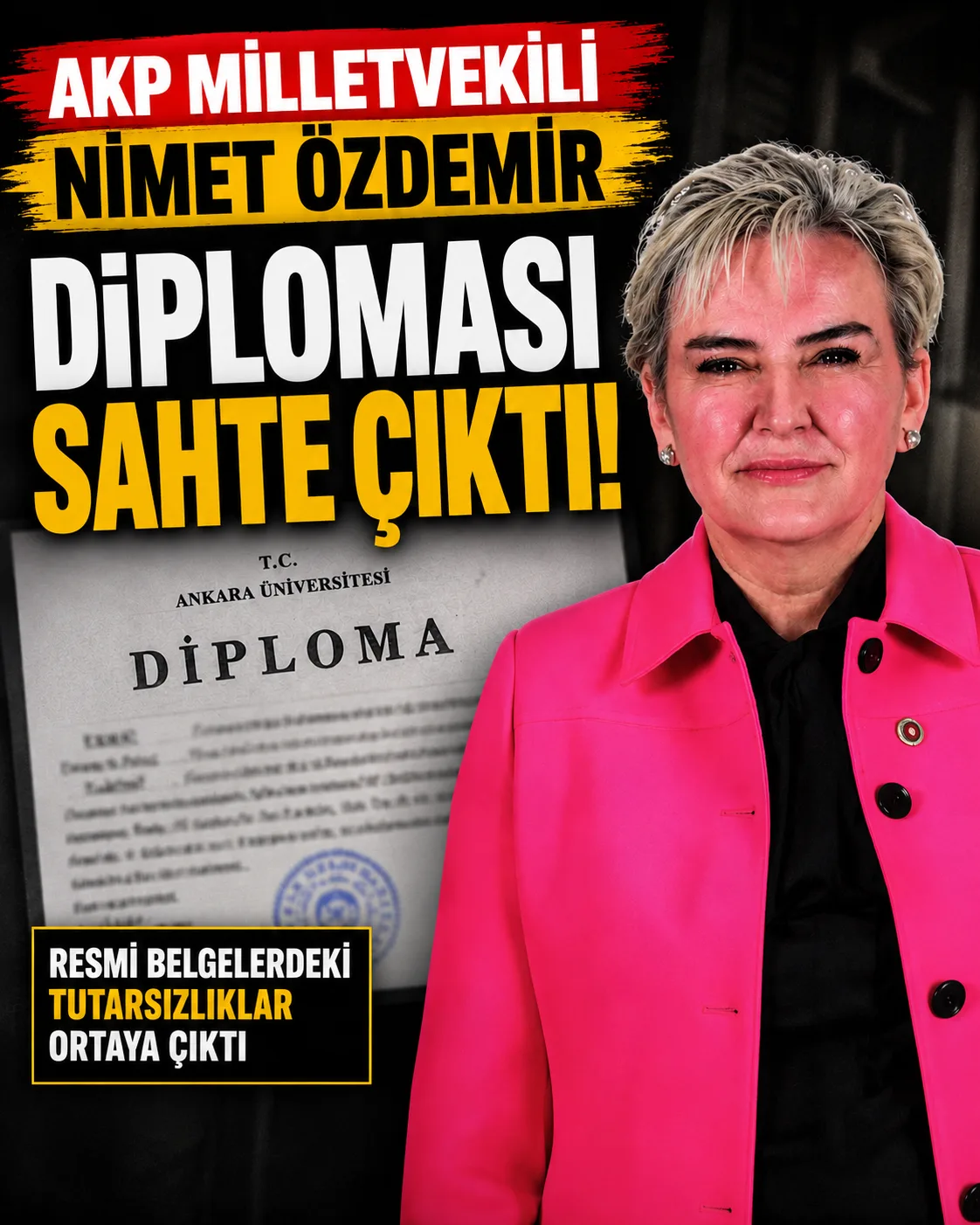 AKP milletvekilinin diploması sahte çıktı…