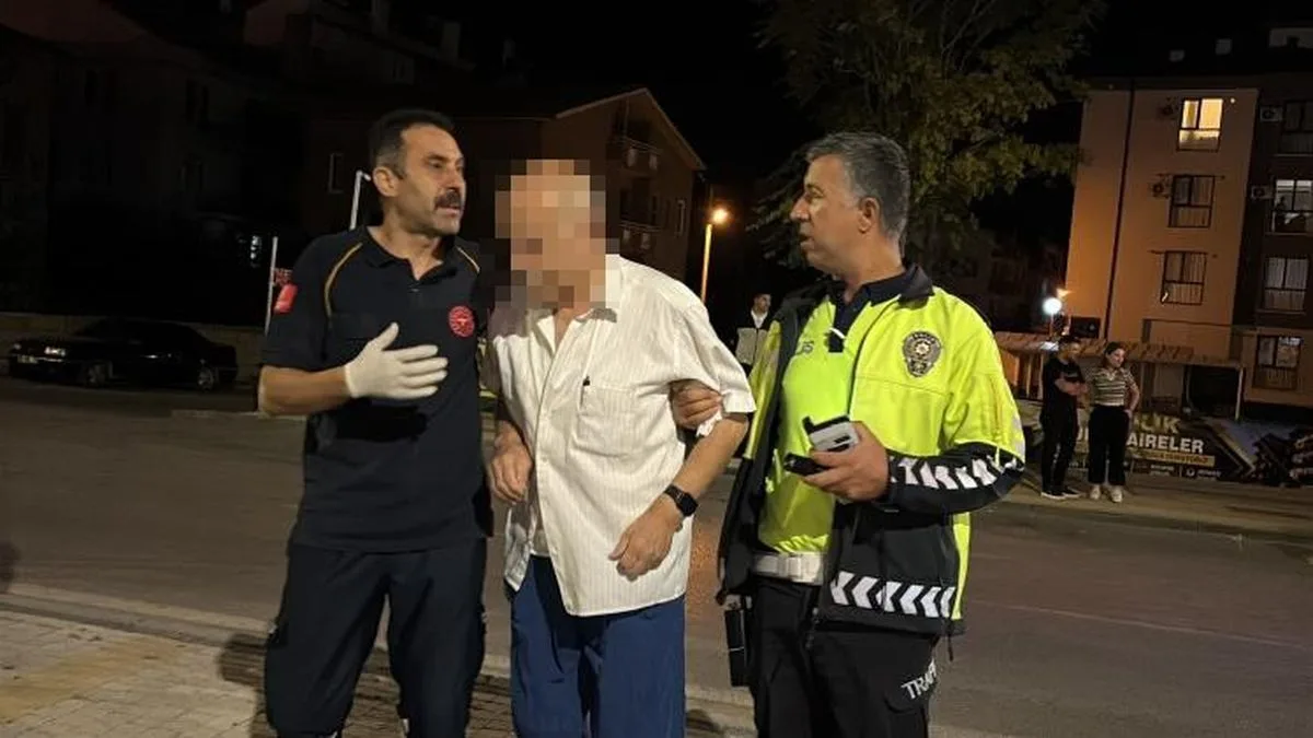 Aksaray’da Kalp Krizi Geçiren Sürücüye Polis Müdahale Etti