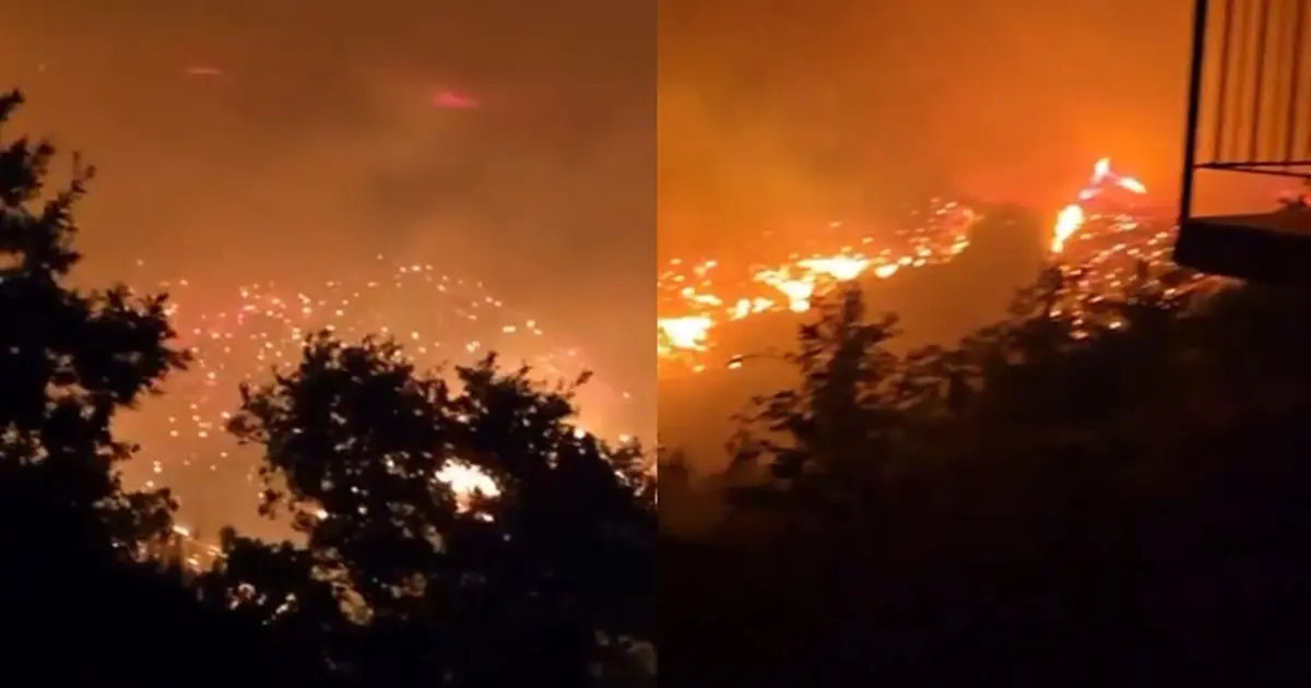 Alanya’da Yangın: 54 Ev Tahliye Edildi!