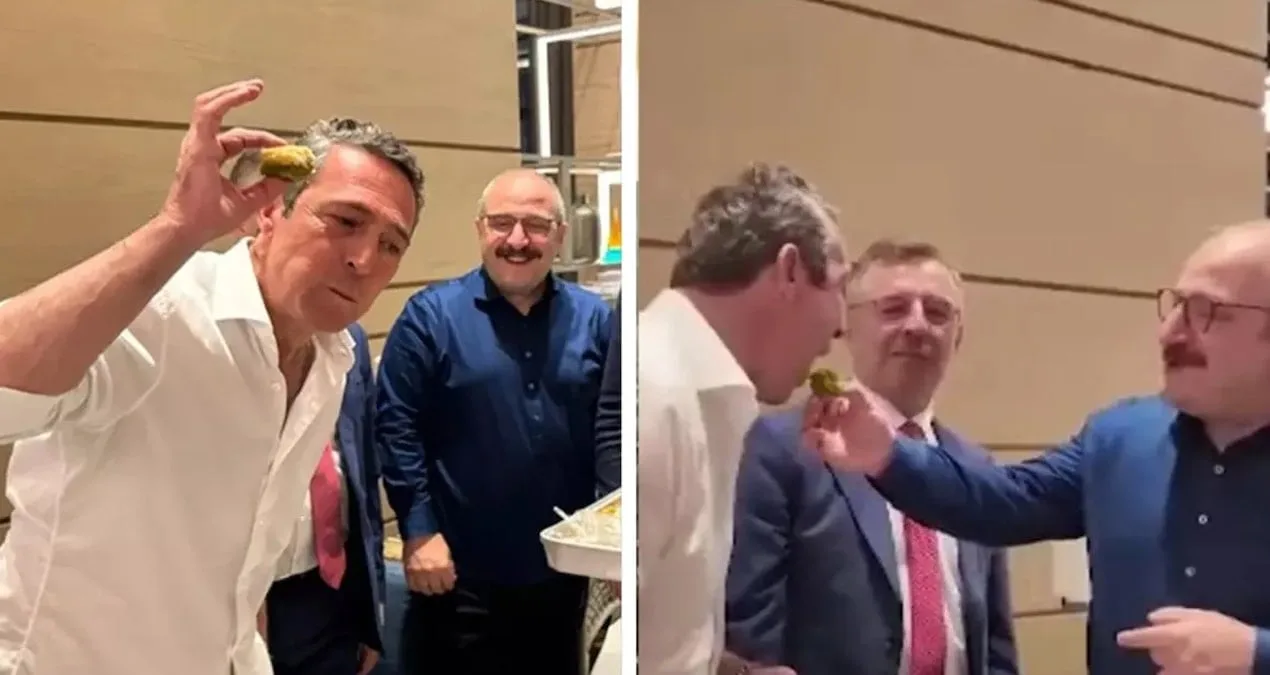 Ali Koç’a BAE’de Baklava İkramı!