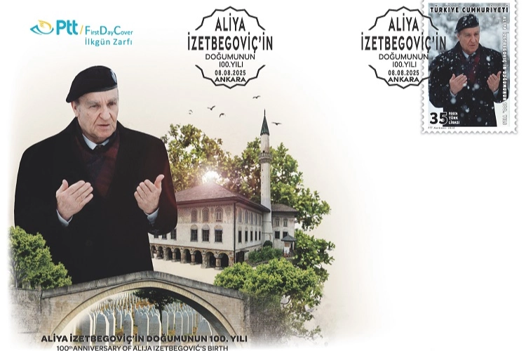 Aliya İzetbegoviç için Özel Anma Pulu Çıktı