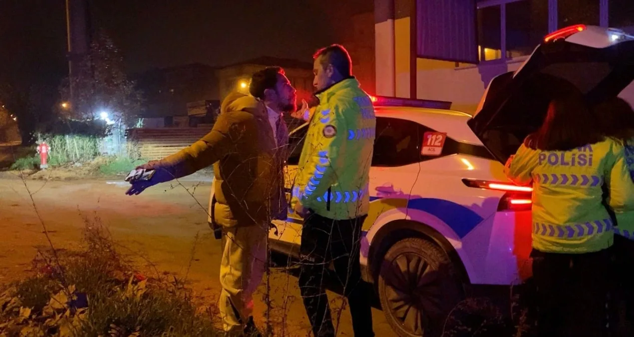 Alkollü Motosiklet Sürücüsü ve Arkadaşı Gözaltında!