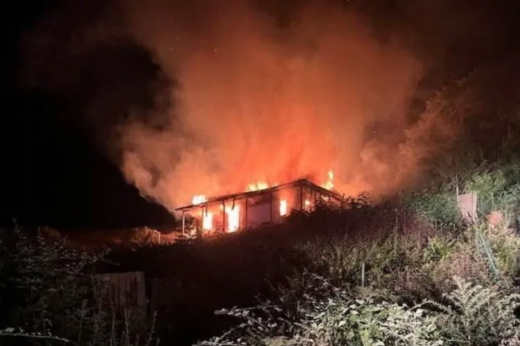 Alkollü Şahıs Evi Ateşe Verdi, Gözaltına Alındı!