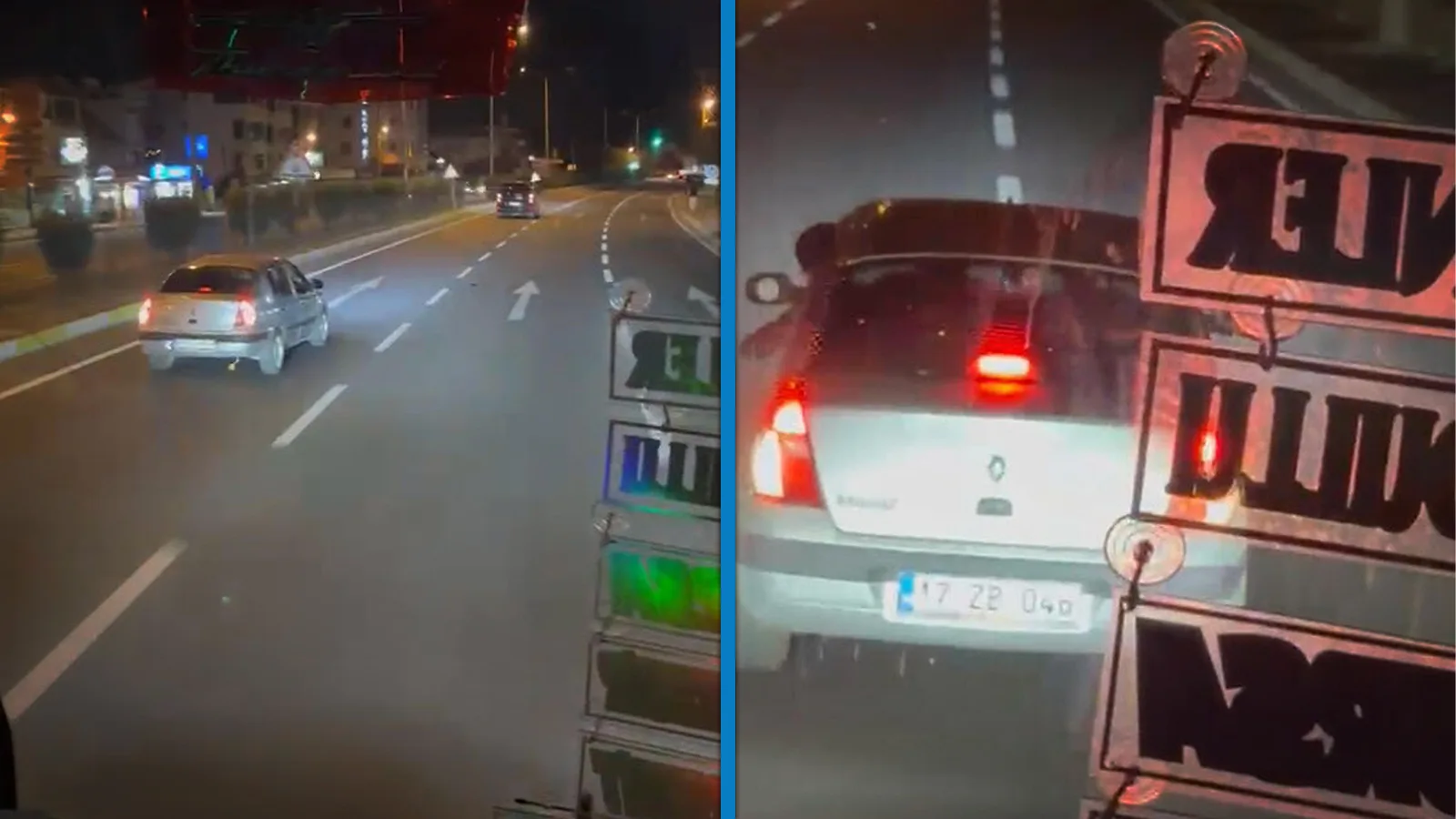 Alkollü Sürücü, Otobüsü Takip Etti, Ceza Yağdı!