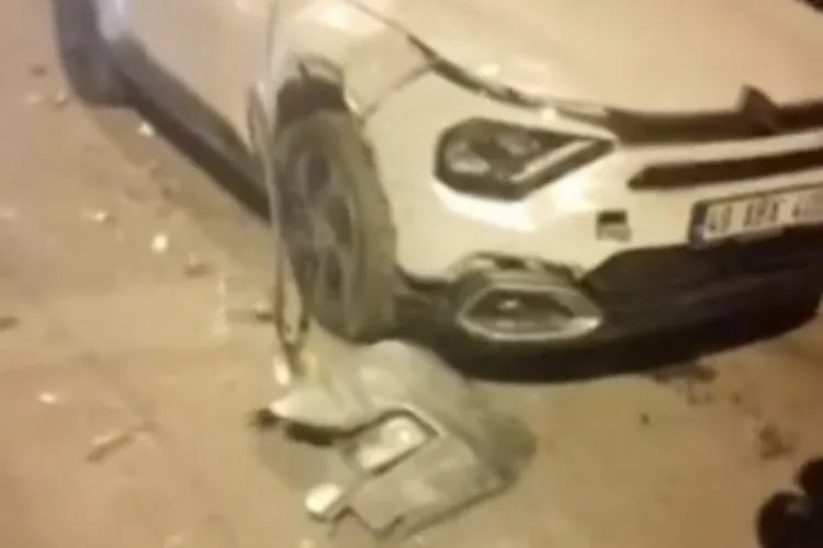 Alkollü sürücü 5 araca çarparak kaçtı!