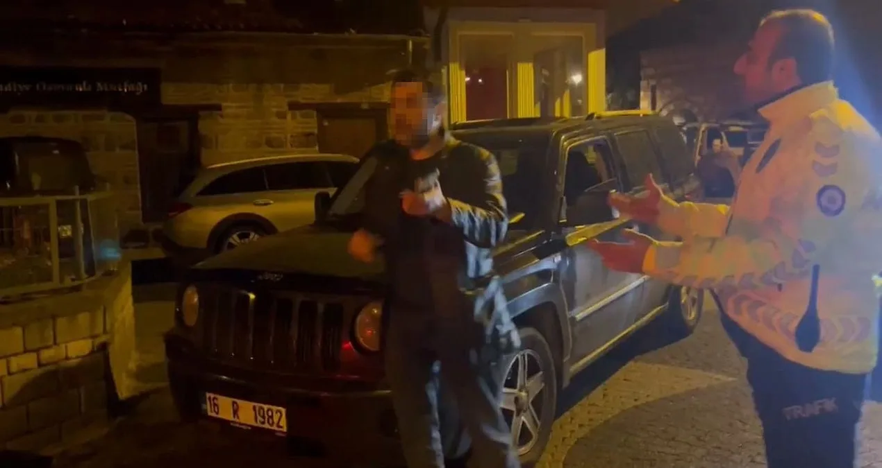 Alkollü Sürücü, Polis Takibinden Kaçamadı!