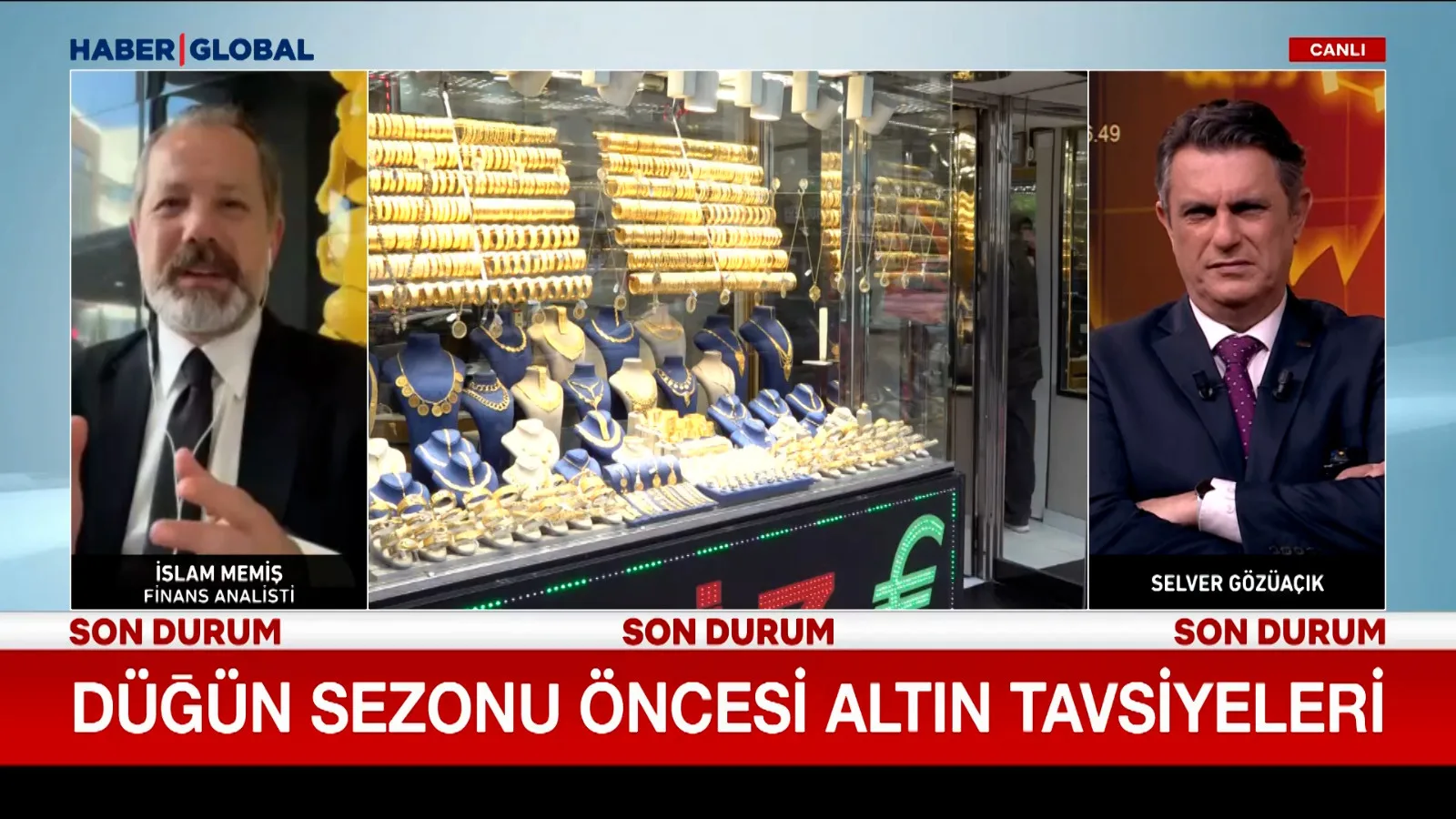 Altın Fiyatları Düğün Hazırlıklarına Nafaka!