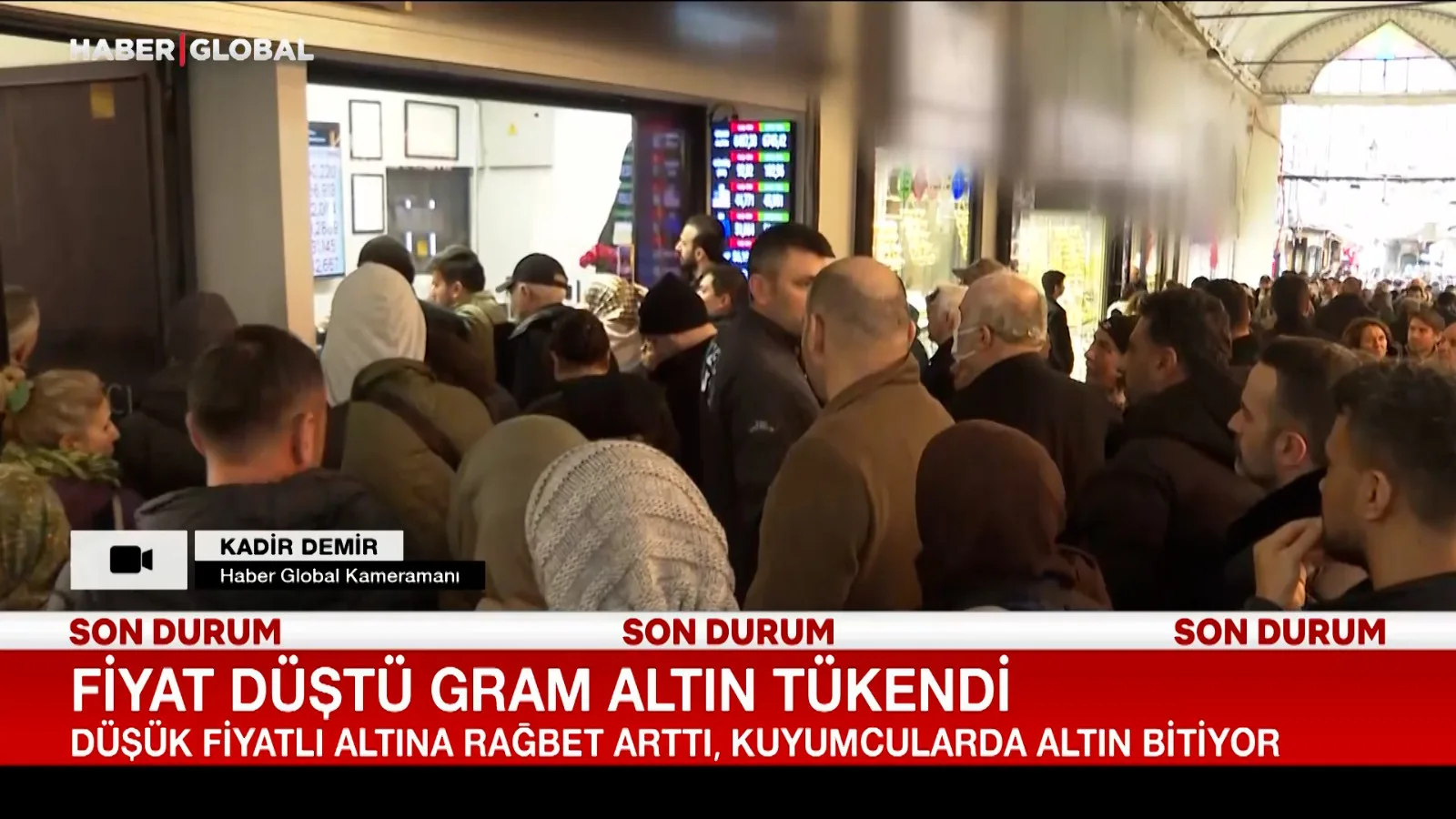 Altın Fiyatları Düştü, Kuyruklar Uzadı!