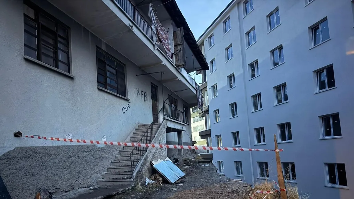 Altındağ’da Bina Riskli, Acil Tahliye Kararı!