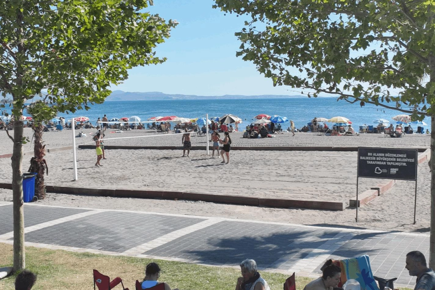 Altınkum’da Plaj Voleybolu Heyecanı Başladı!