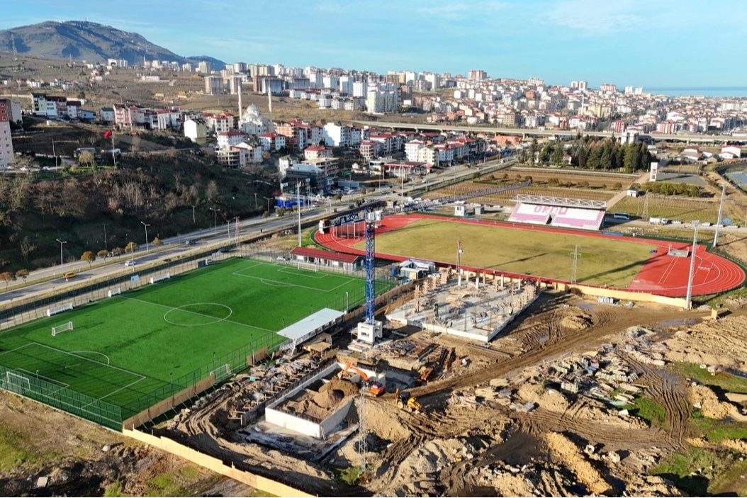 Altınordu’ya Modern Spor Kompleksi Yükseliyor!