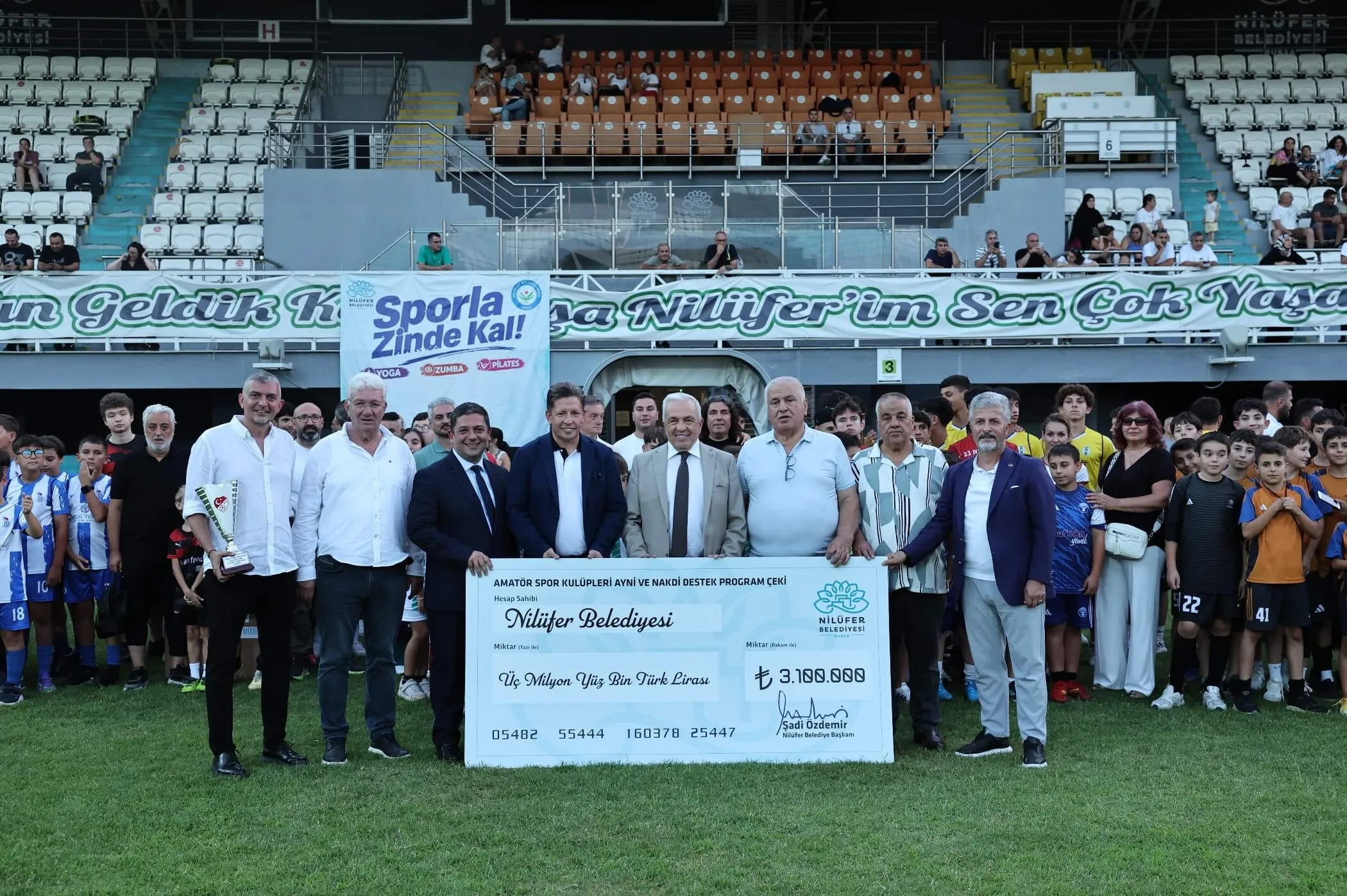 Amatör spor kulüplerine 3 milyon liralık destek