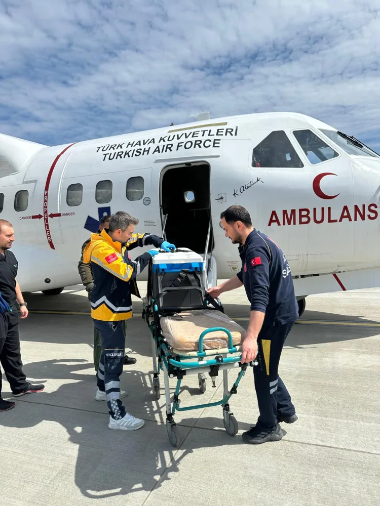 Ambulans Uçakla Hayat Kurtaran Organ Nakli