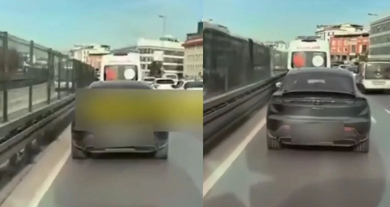 Ambulansa Yol Vermeyen Sürücüye 46 Bin Ceza!