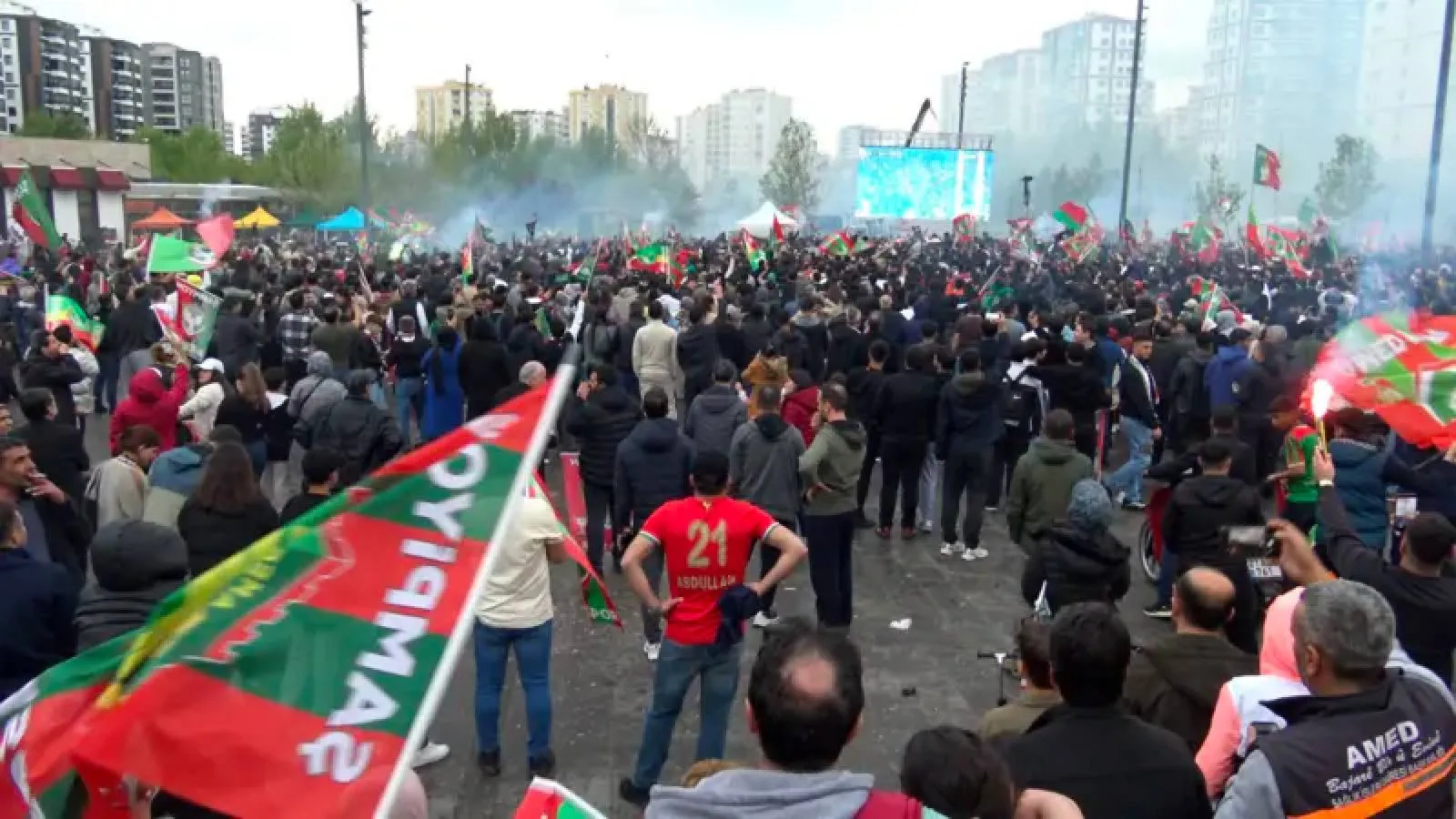 Amedspor’un Zaferi, Diyarbakır’ı Coşturdu!