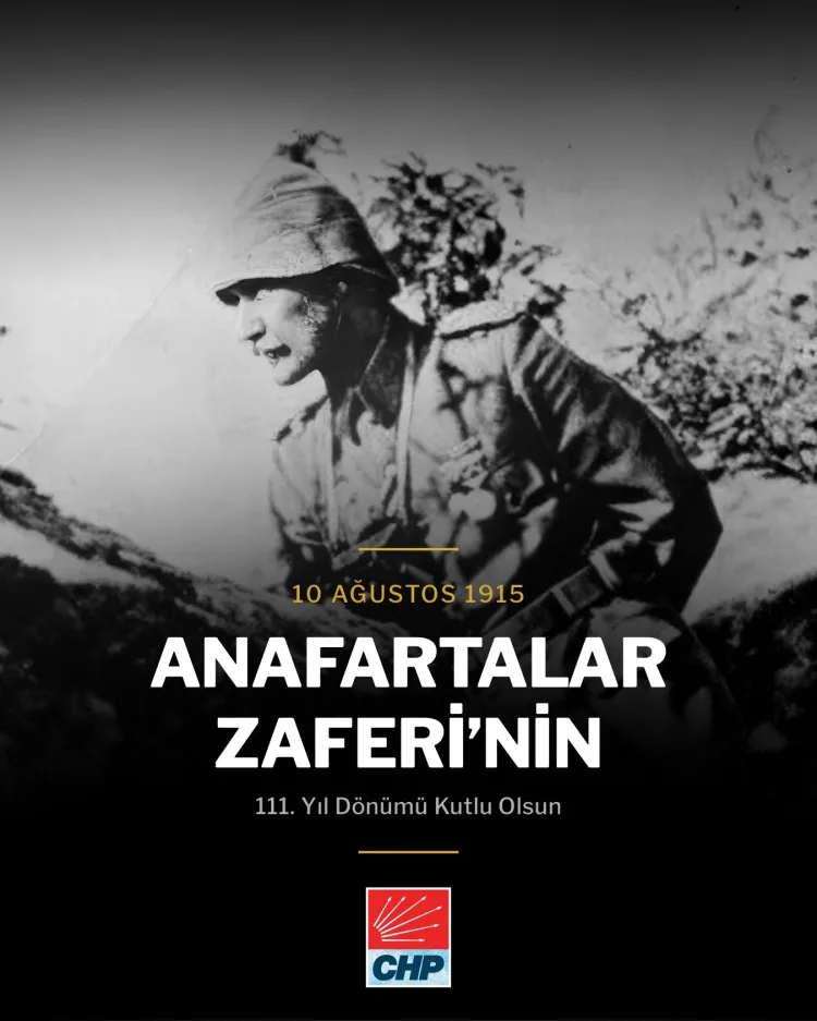 Anafartalar Zaferi’nde Kahramanlar Anıldı