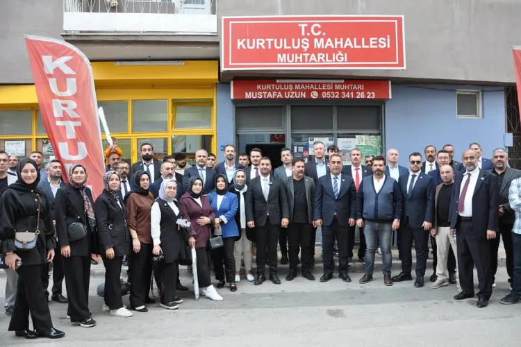 Anahtar Parti Gürsu’da Kapı Kapı Gezdi!