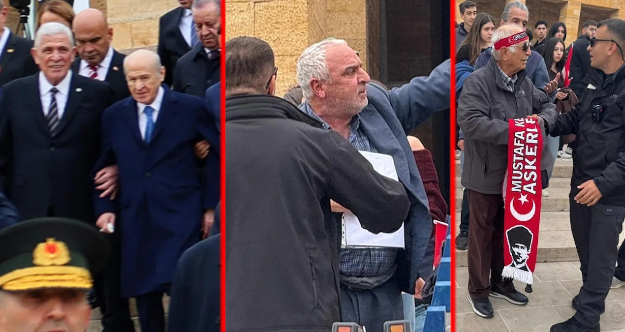 Anıtkabir’de Cumhuriyet Bayramı Resmi Töreni ve Protestolar