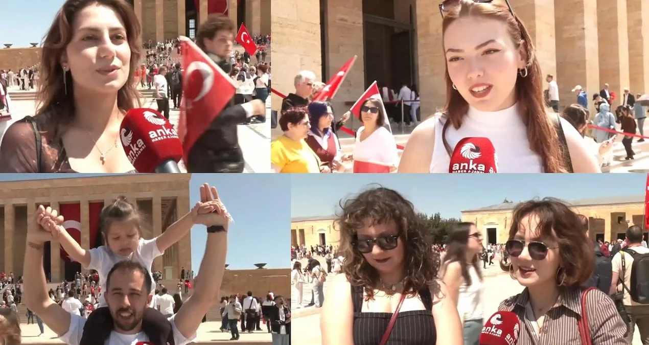 Anıtkabir’de Gençlerden Ata’ya Duygu Dolu Ziyaret