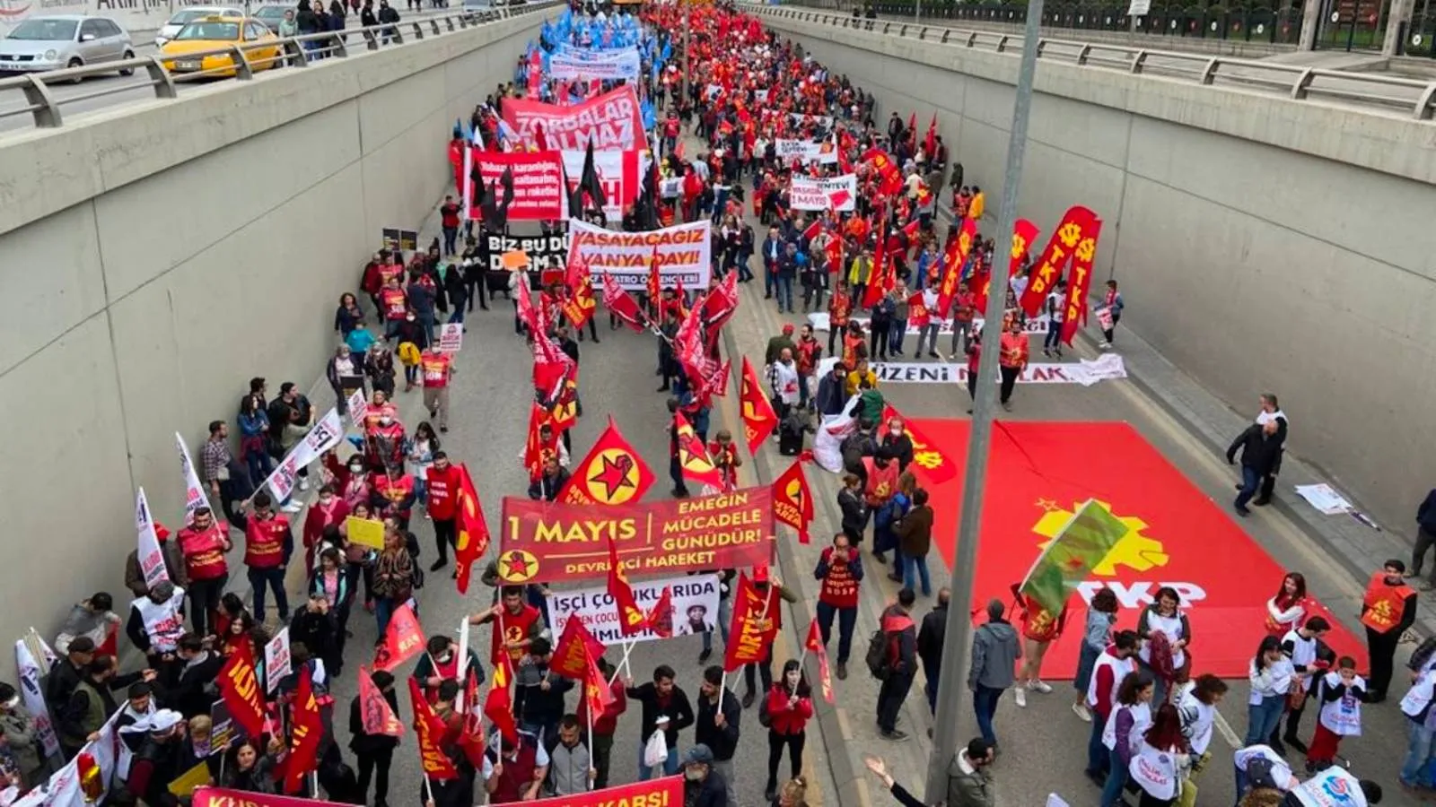 Ankara’da 1 Mayıs İçin Trafik Kapatmaları!