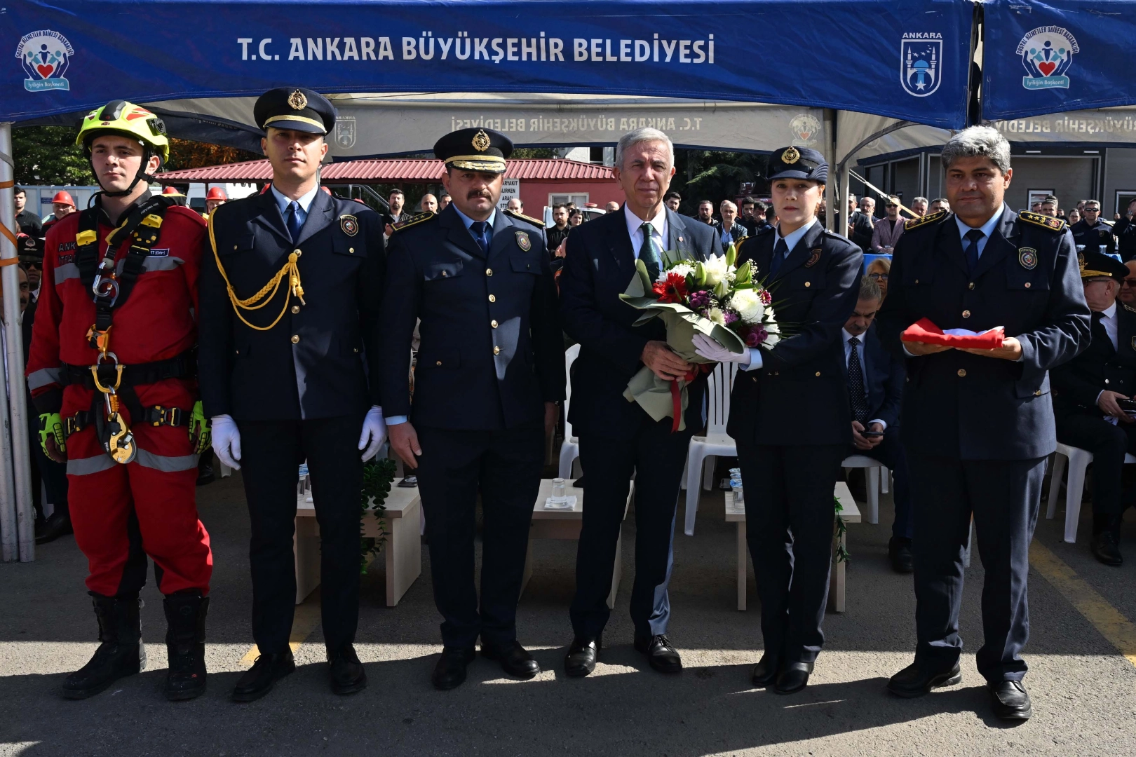 Ankara’da 100 İtfaiye Eri Yemin Töreni Düzenlendi
