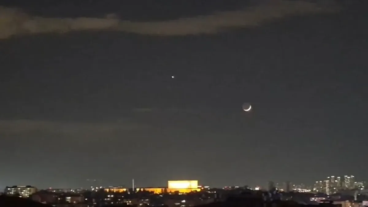 Ankara’da Ay-Yıldızlı Görsel Şölen