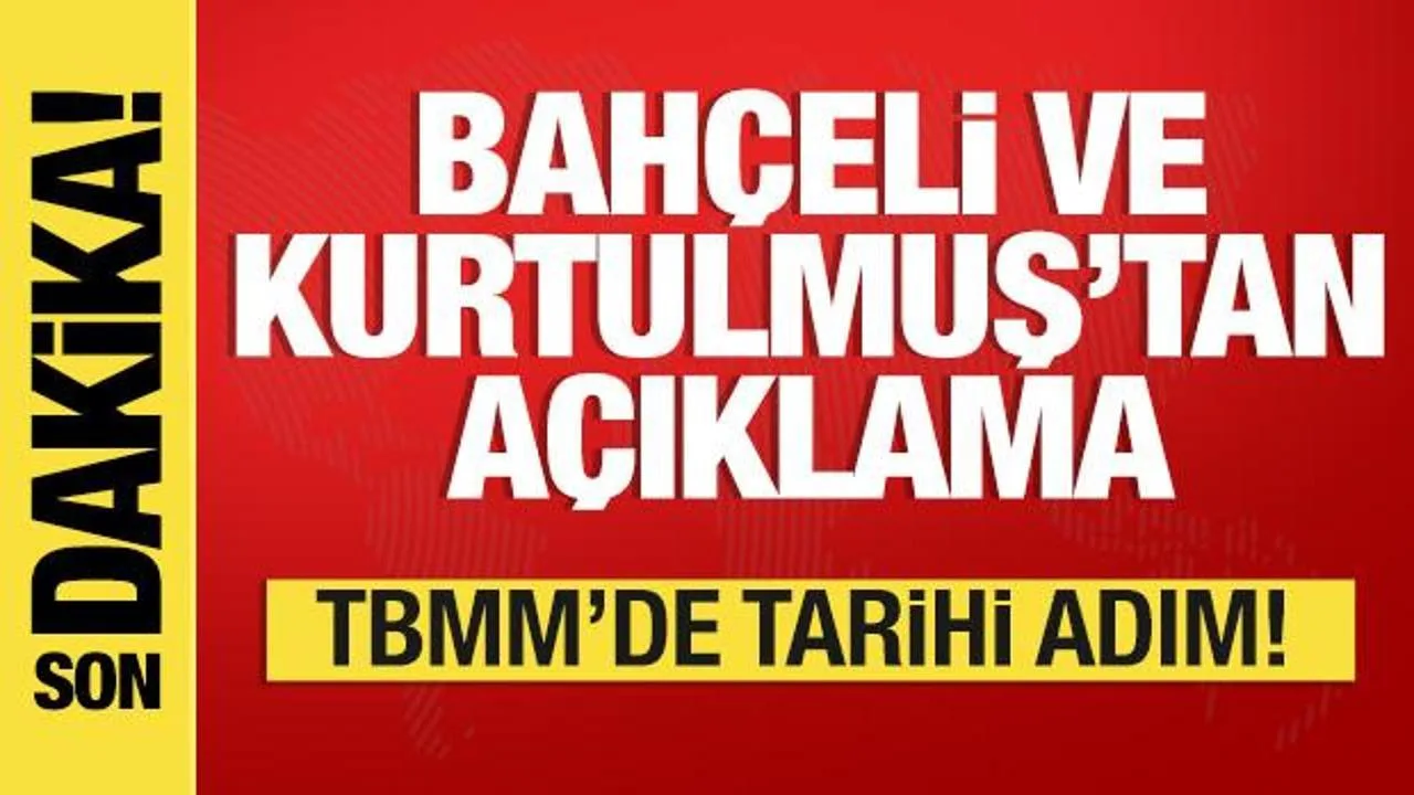 Ankara’da Bahçeli ve Kurtulmuş’tan Kritik Görüşme!