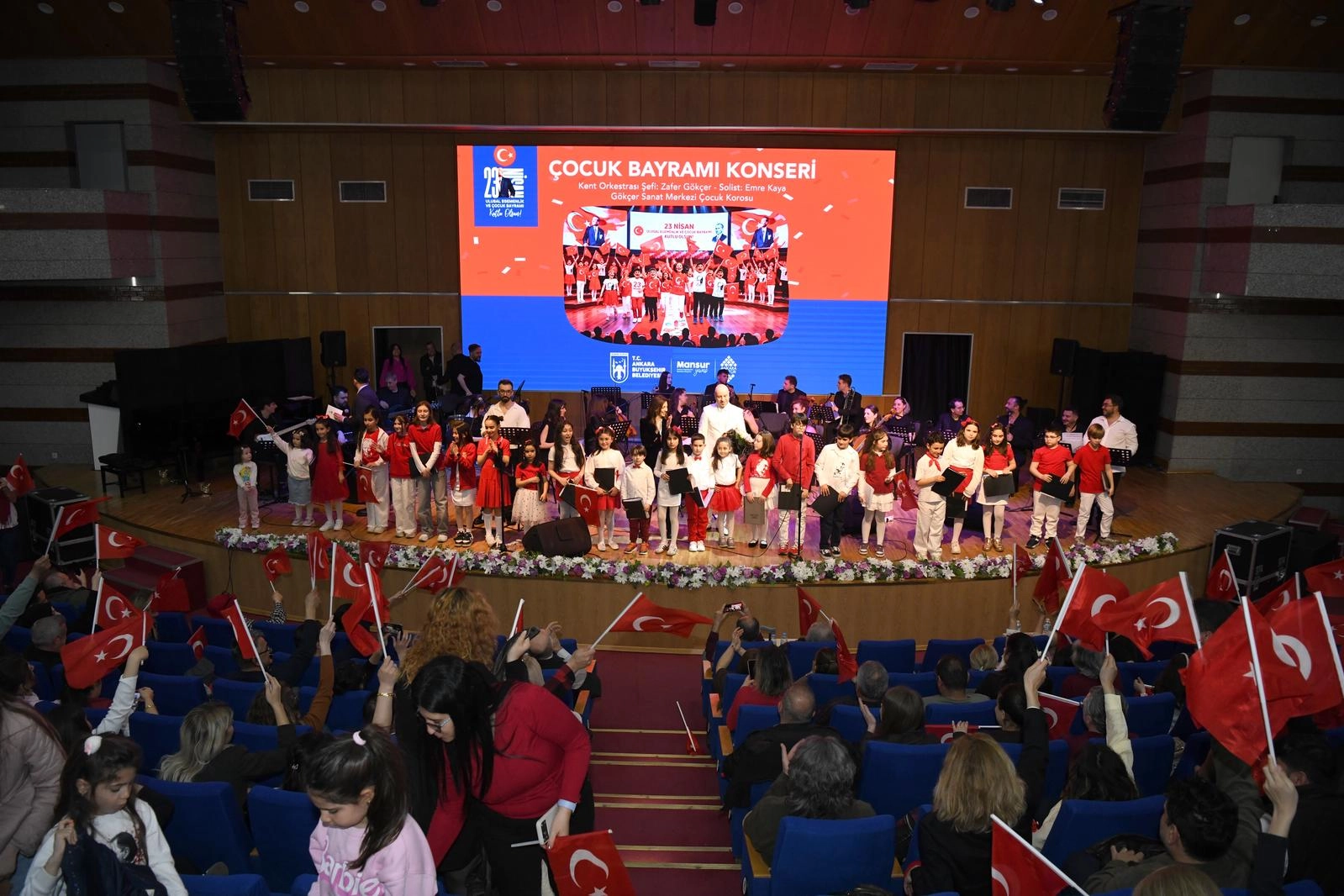 Ankara’da Çocuk Bayramı Coşkusu Doruğa Ulaştı!