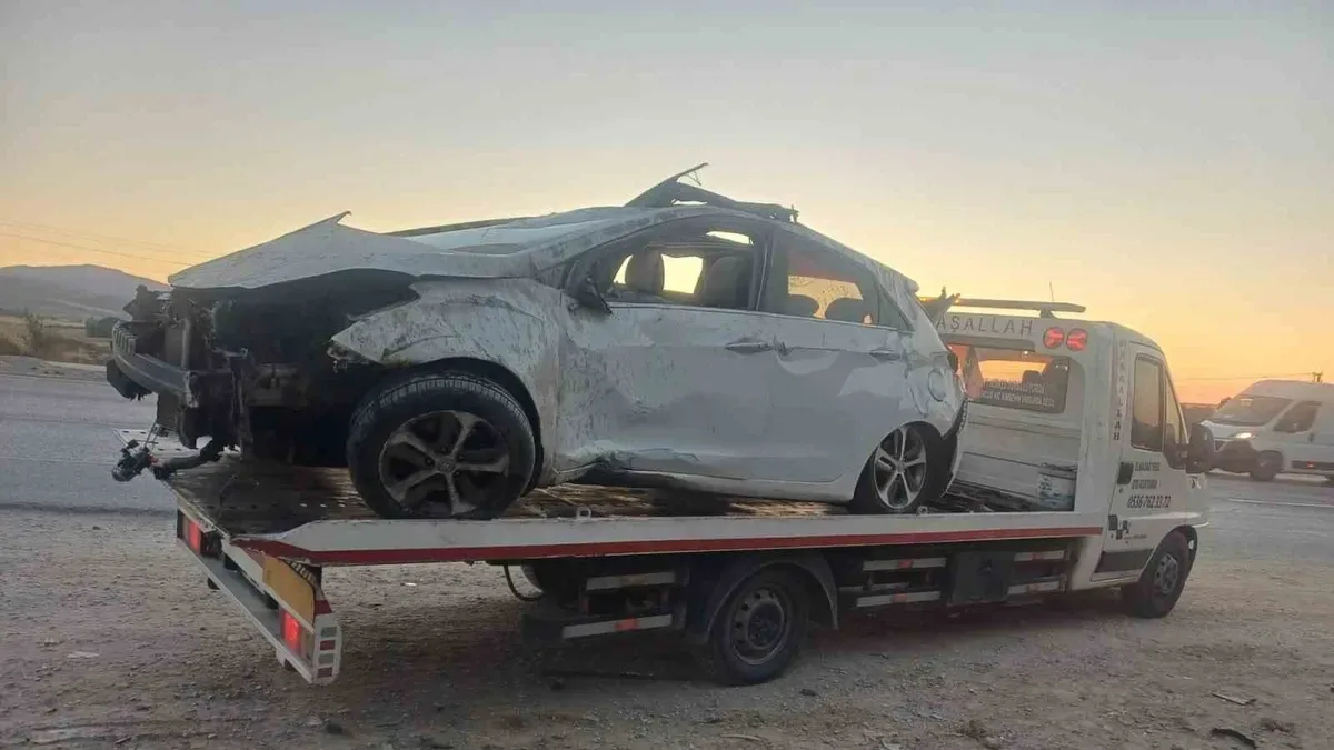 Ankara’da Feci Kaza: 1 Ölü, 1 Yaralı