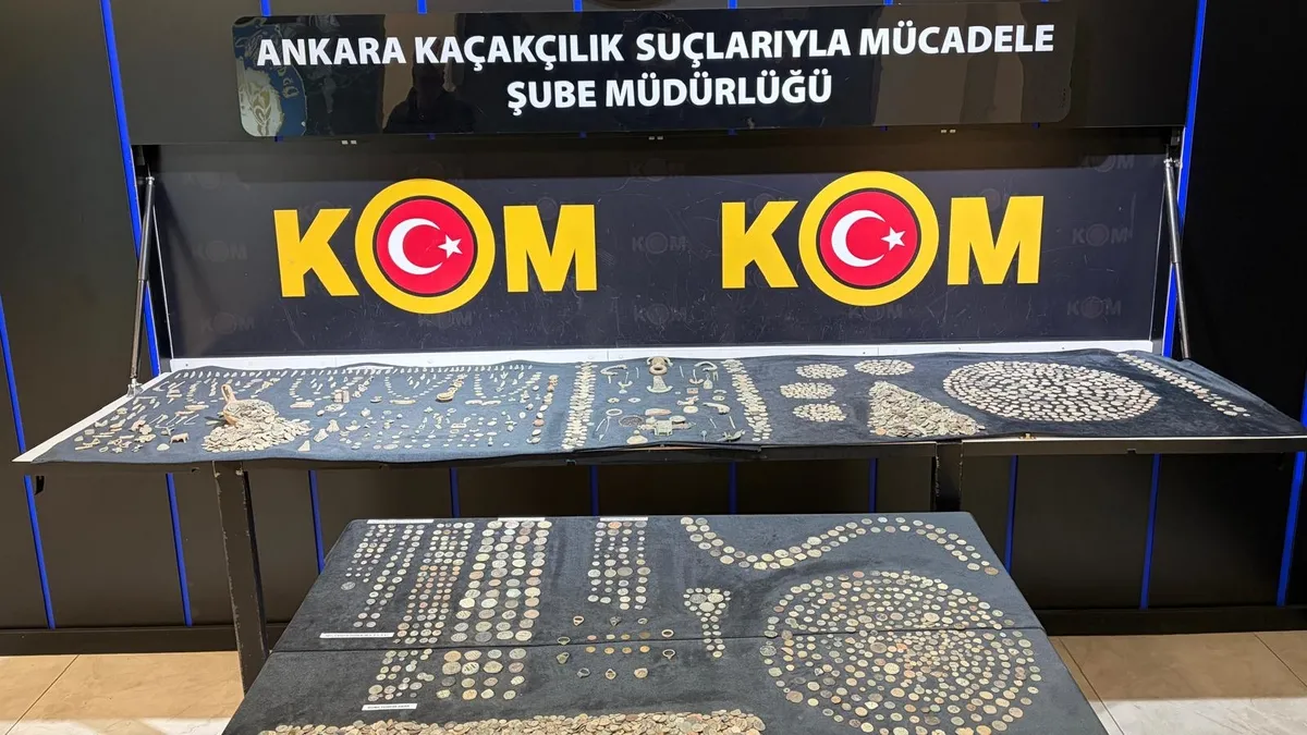 Ankara’da Hobi Bahçesinde 30 Milyonluk Define!