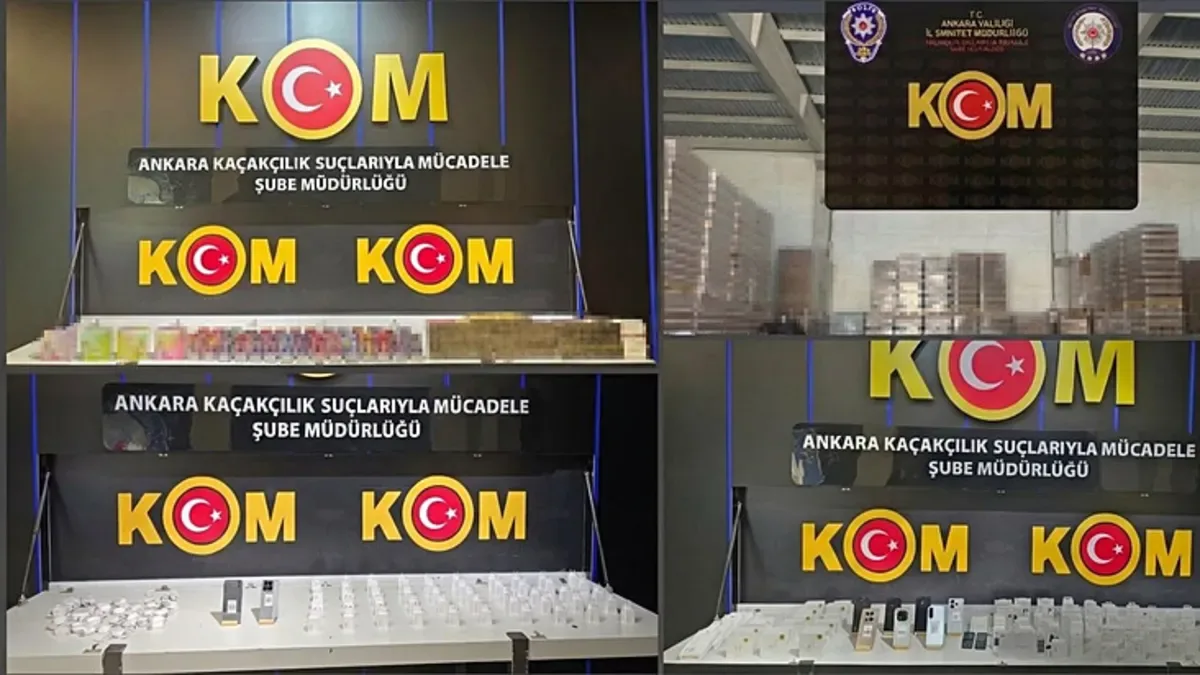 Ankara’da Kaçakçılığa Darbe: 21 Milyonluk Ele Geçirildi!