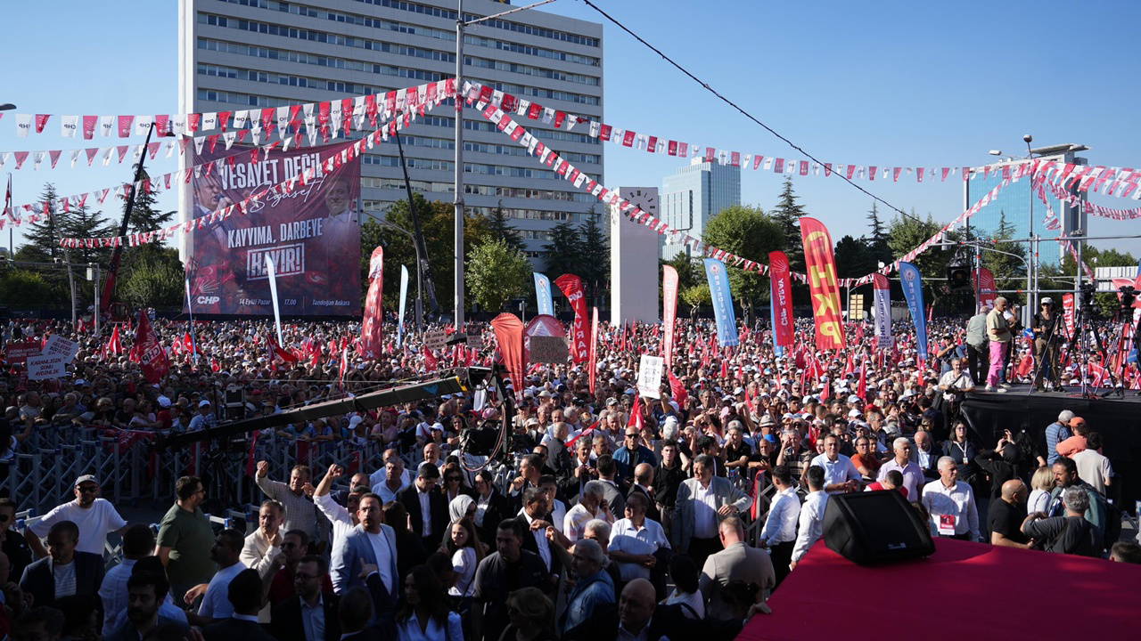 Ankara’da Miting: ‘Kayyuma, Darbeye Hayır!’