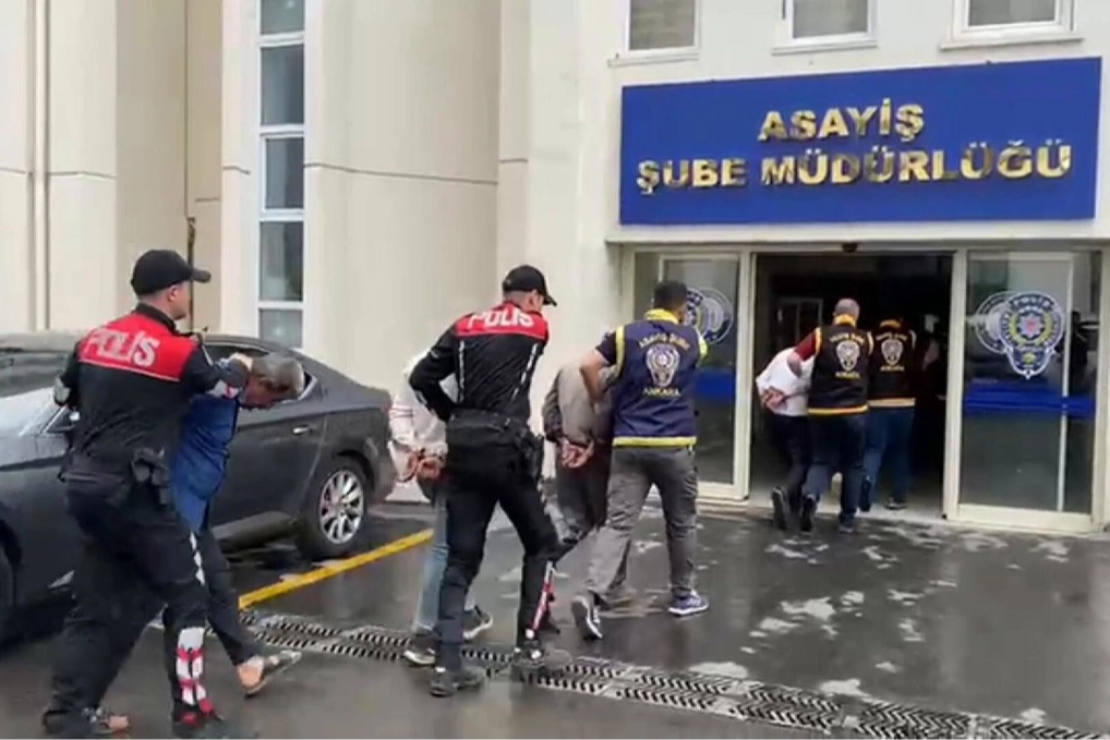 Ankara’da Polise Saldıran 12 Eşkıya Gözaltında!