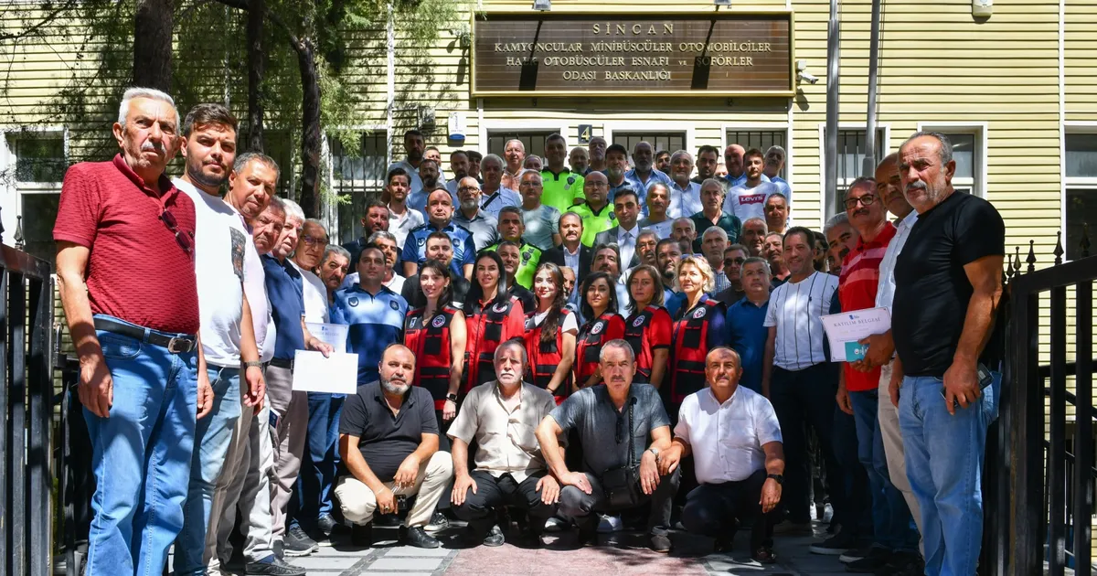 Ankara’da Servis Şoförlerine Sertifika Eğitimi!
