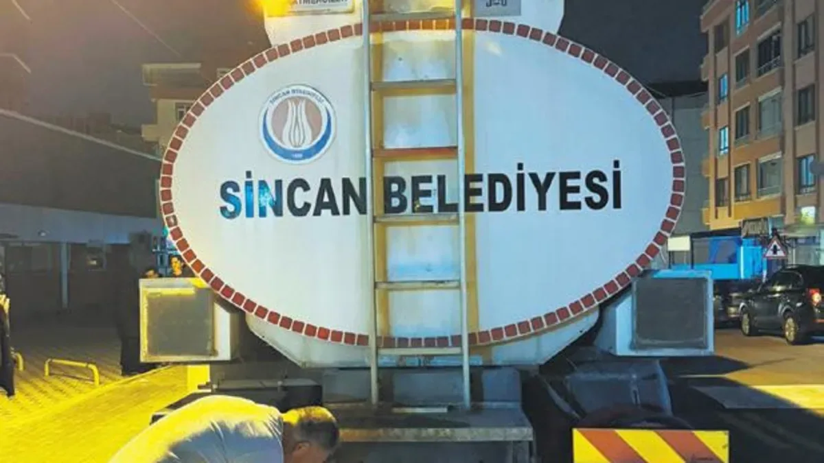 Ankara’da Su Krizine Tankerle Çözüm!